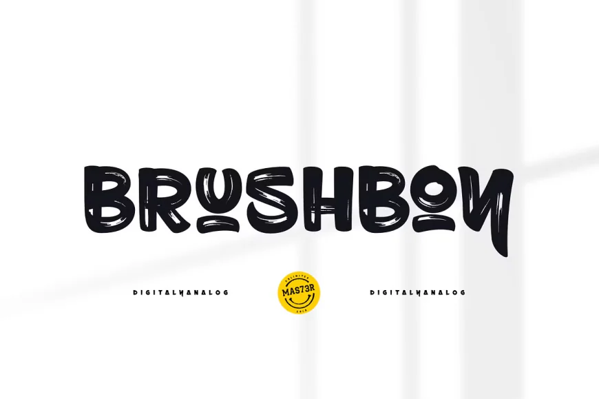 Brushboy font free download