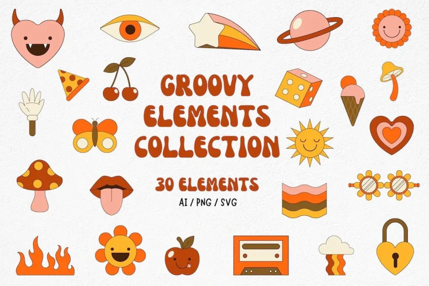 Groovy Elements Collection free download