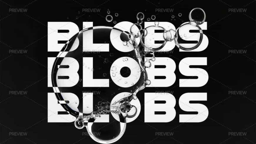 Bubbles Text Effect free download