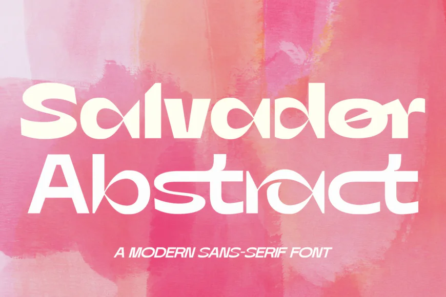 Salvador Abstract Font free download