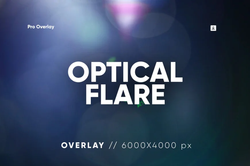 HQ Optical Flare Overlays free download