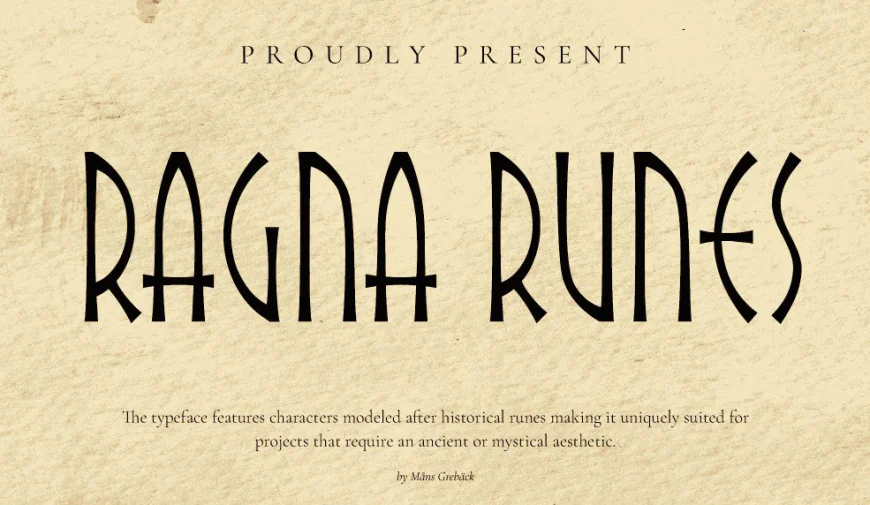 Ragna Runes Font free download