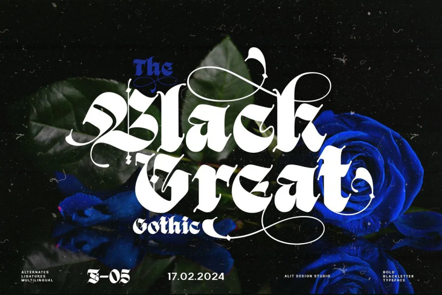 Black Great font free download