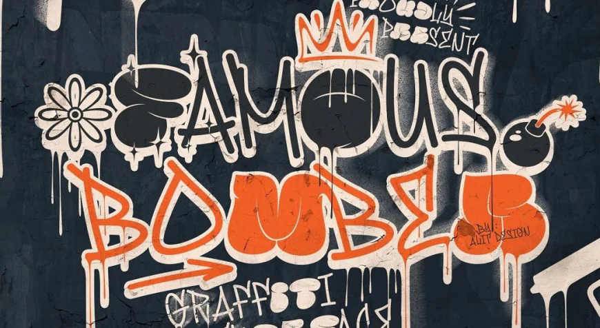 Famous Bomber font free download