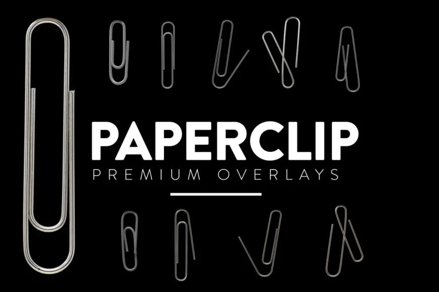 Paper clip overlays free download