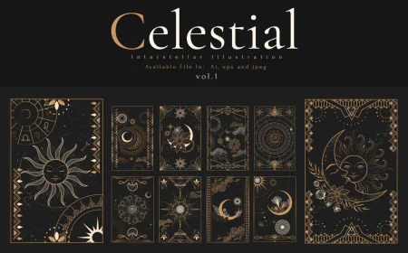 Illustrations of the celestial interstellar frame download