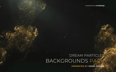 Dream Particles Backgrounds Pack free download