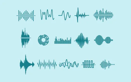 Audio signal icons free download