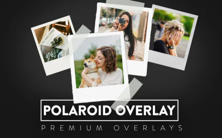 Polaroid Digital Overlay free download